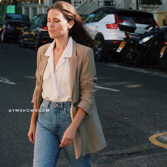 MANGO Tortoiseshell button blazer - Picture 5 of 8